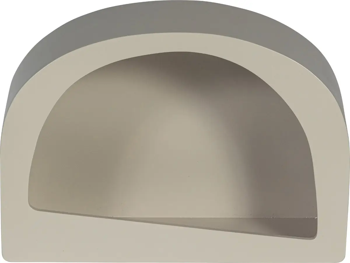 WOOOD Wanddeco Noam - Hout - Dust - 35x24x15