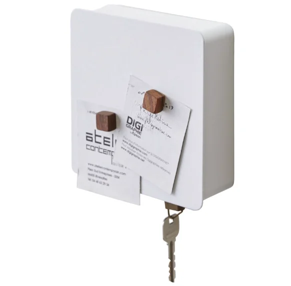Yamazaki Magnetisch Sleutelkastje - Tower - Wit